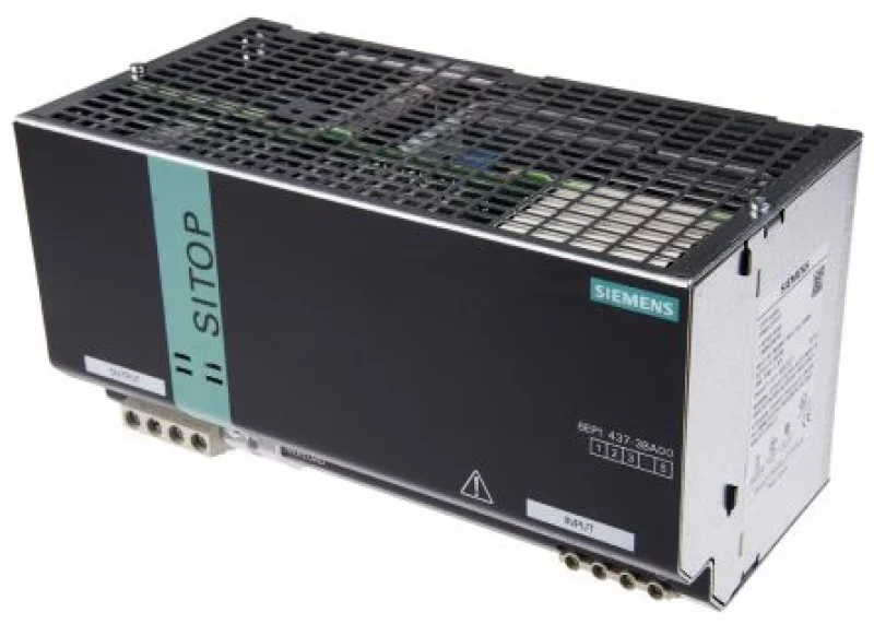 6EP1437-3BA00 SITOP POWER 40, СТАБИЛИЗИР. БЛОК ПИТАНИЯ МОДУЛЬН. ИСПОЛН.: ГАЛЬВАН. РАЗД. ВХОДНЫХ И ВЫХОДНЫХ ЦЕПЕЙ; 3-ФАЗН. ВХОД. НАПРЯЖ. ~320 … 550 В, 47 … 63 ГЦ; ВЫХОД 24 В/ 40 A; ЗАЩИТА НАГРУЗКИ ОТ ПЕРЕНАПРЯЖ. И КЗ; РЕГ. УРОВЕНЬ ВЫХОД. НАПРЯЖЕНИЯ 24 ..