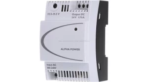 Источник питания Вход 100-240V AC; Выход 24V DC / 2,5A ALPHA POWER 24-2.5